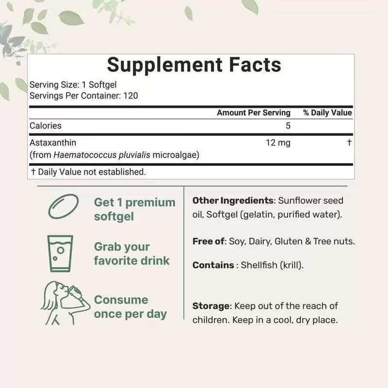 high potency astaxanthin