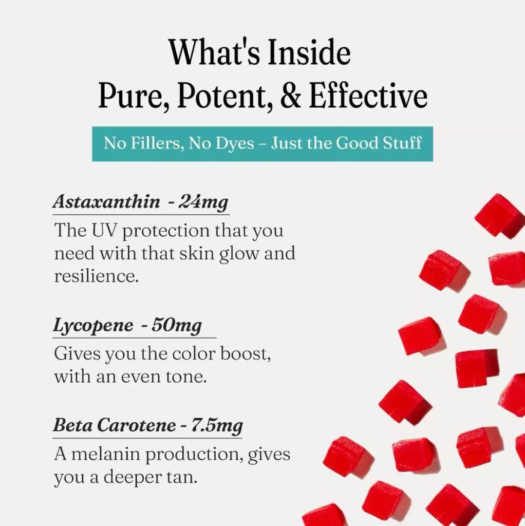 natural tanning supplements