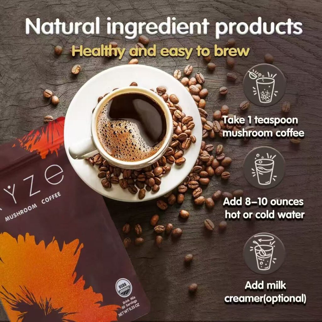 organic mushroom coffee