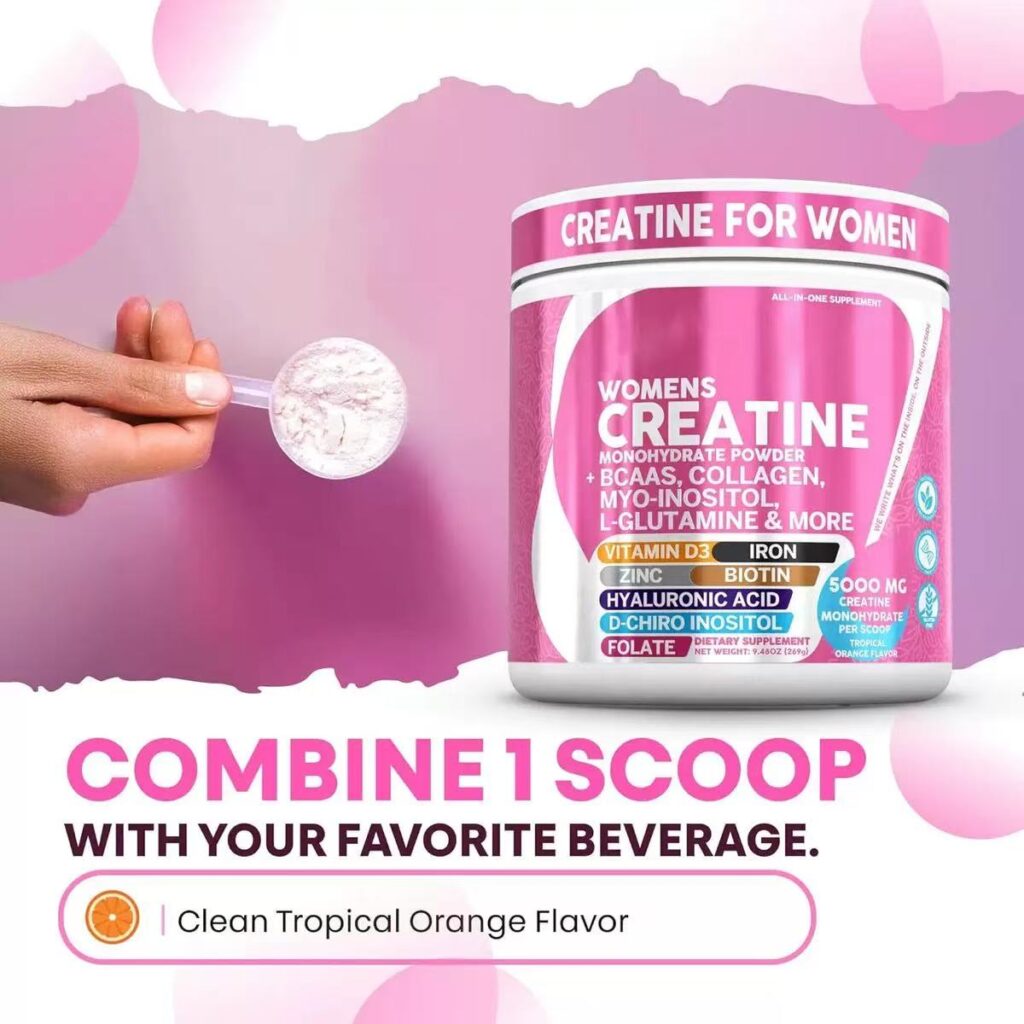 private label creatine women