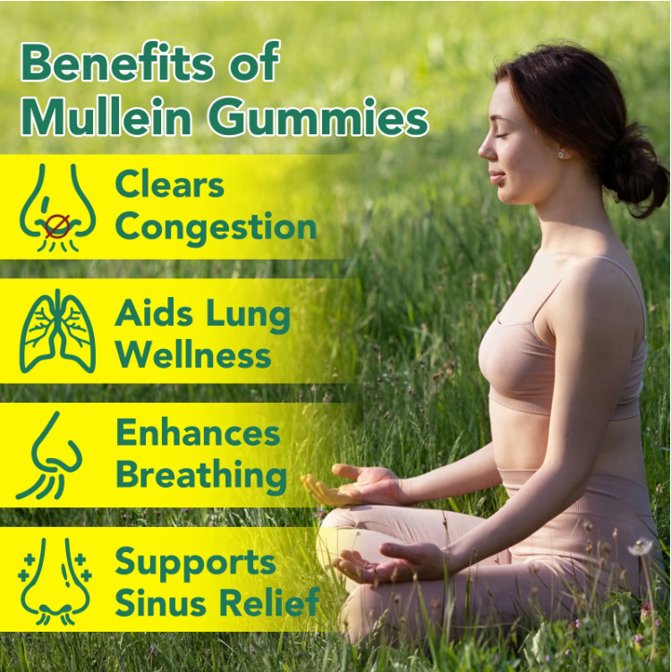 vegan mullein gummies benefit