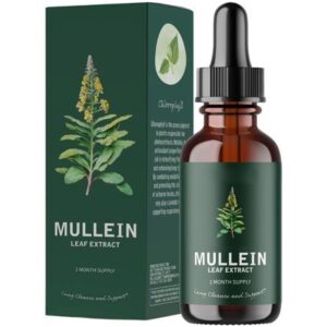 Premium Mullein Leaf Extract Drops – Natural Lung & Respiratory Support